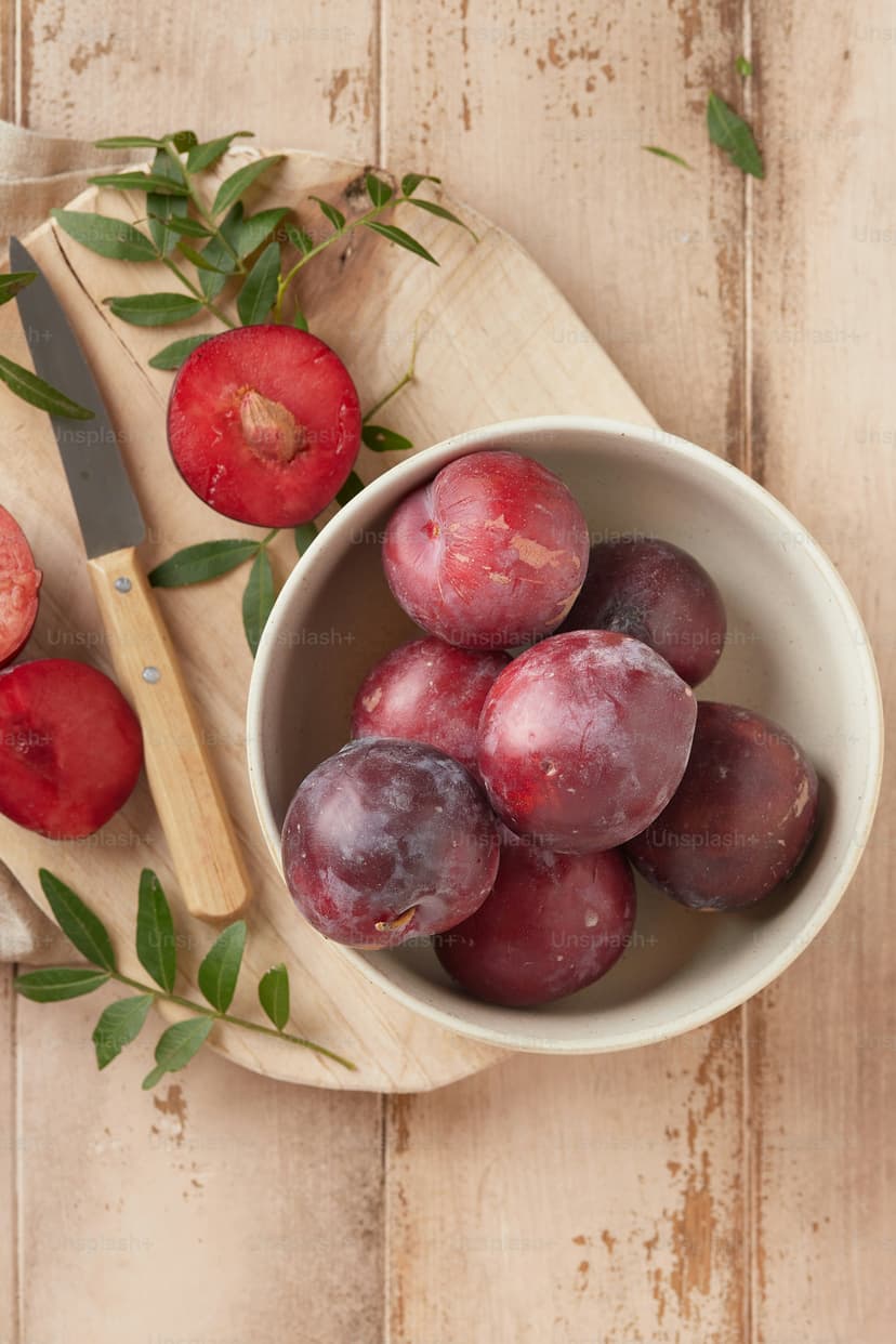Red Plums